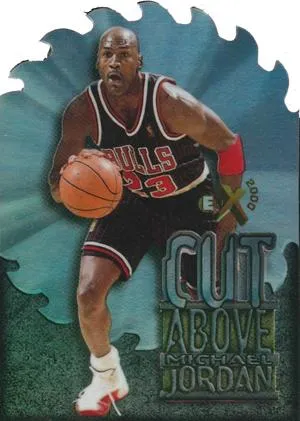 Michael Jordan 1996 Skybox E-X2000 A Cut Above